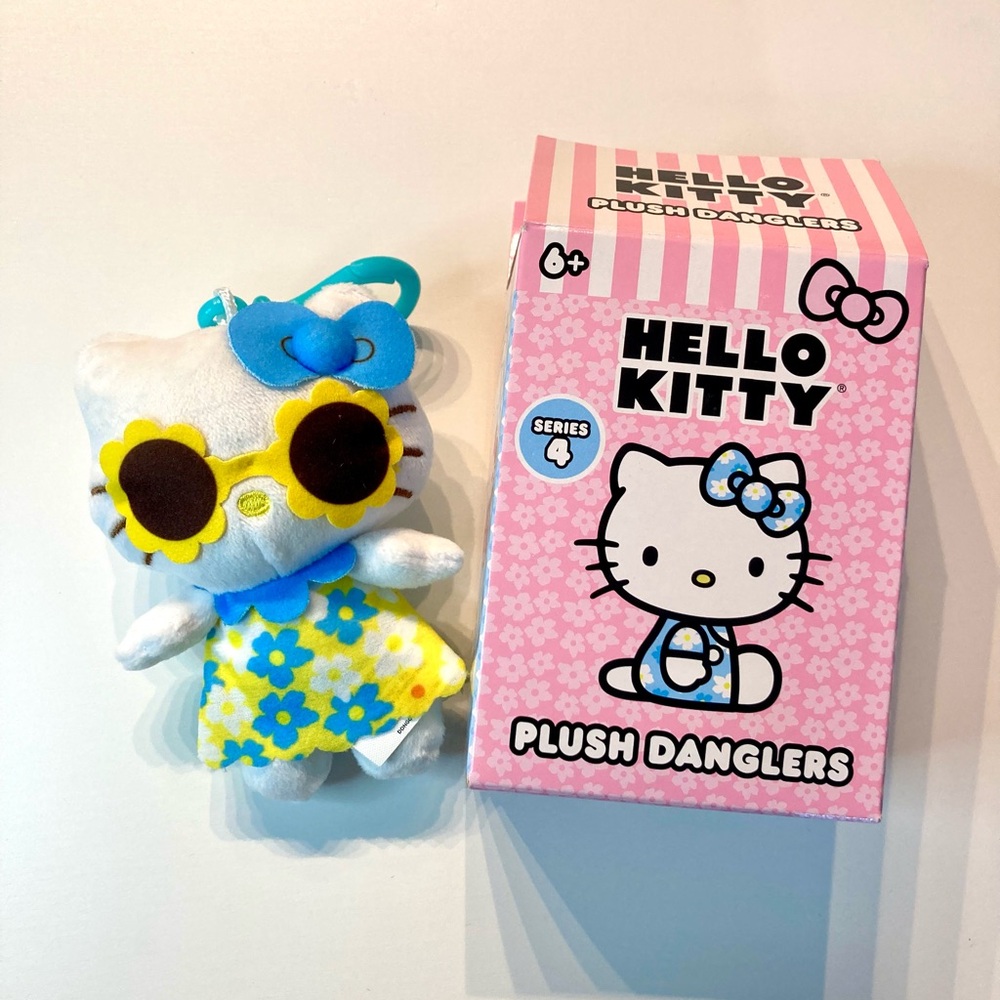 Hello Kitty Plush Dangler Keychain